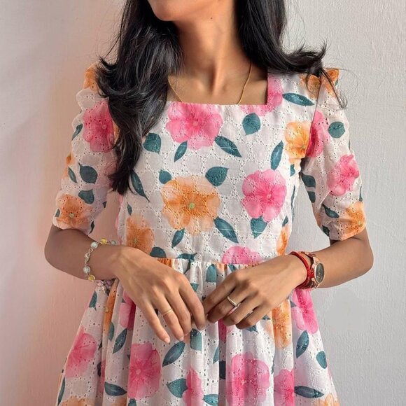 SUMMER PRINTED KURTI - Picture 2 of 16